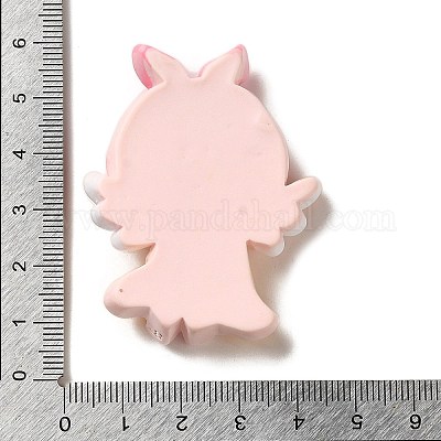 Undurchsichtige Decoden-Cabochons aus Harz&nbsp;RESI-G094-01F-1