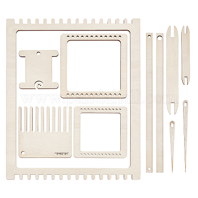 Kit telaio per maglieria in legno&nbsp;TOOL-WH0155-76A-1