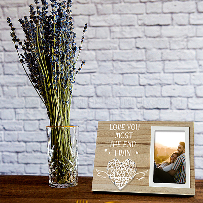 Cadre photo mdf&nbsp;DJEW-WH0036-001-1