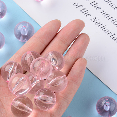 Transparente Acryl Perlen&nbsp;MACR-S370-A20mm-702-1