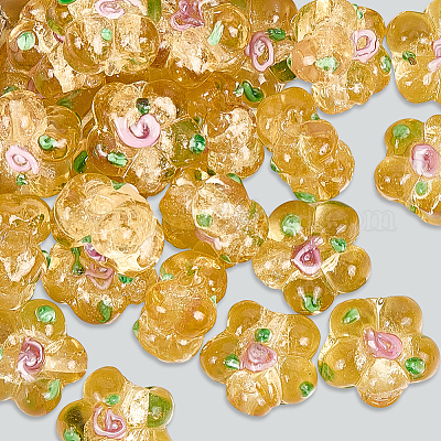 40pcs perles de chalumeau faites à la main&nbsp;LAMP-PA0001-11B-1