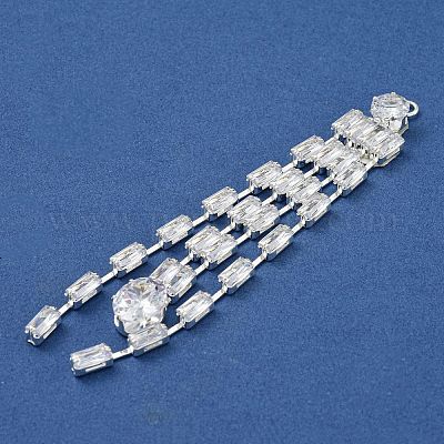 Ciondoli rhinestone in ottone&nbsp;KK-I715-03S-03-1