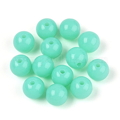 Perline di fluorescenza acrilici&nbsp;MACR-R517-8mm-06-1