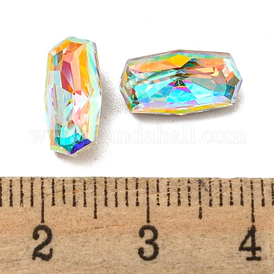Cabochons de strass en verre&nbsp;RGLA-M017-M01-001ST-1