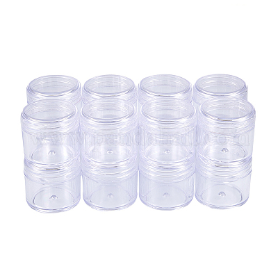 VARIOUS PACK SIZES AVAILABLE CLEAR CRYSTAL TOP PLASTIC EARRING BOXES 