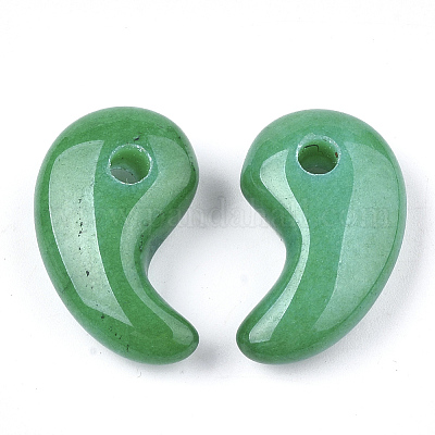 Pendentifs en jade de Malaisie naturelle&nbsp;G-S294-07I-1