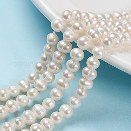 Grade AB Natural Cultured Freshwater Pearl Beads PEAR-D034-1-1