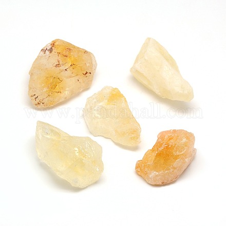 Nuggets Natural Rough Citrine Beads G-J202-G06-1