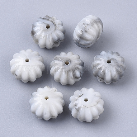 Perles ondulées acryliques OACR-S029-082A-1