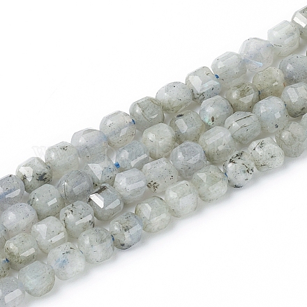 Chapelets de perles en labradorite naturelle  X-G-I270-04-1