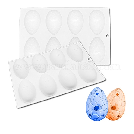 Moldes de silicona de calidad alimentaria para huevos sorpresa de media Pascua diy DIY-E060-03A-1