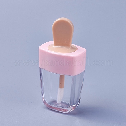 Envases de esmalte de labios de plástico pp vacíos diy de 3.9g DIY-WH0143-16-1