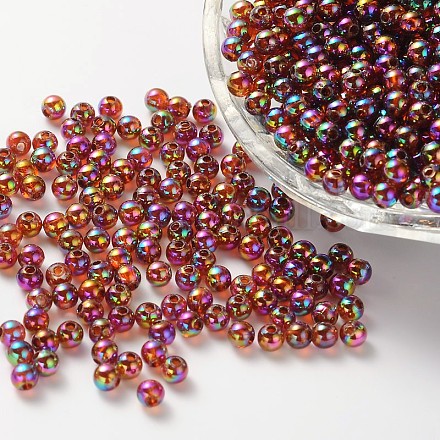 Perles acryliques transparentes écologiques PL734-11-1