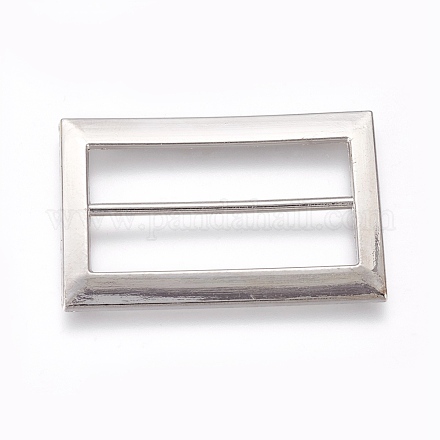 Alloy Buckles PALLOY-WH0059-01F-P-1