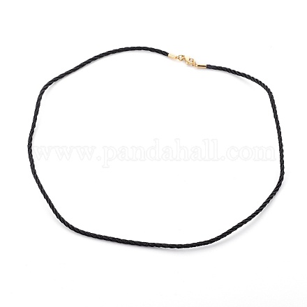 Nylon Cord Necklace Making MAK-L018-06A-07G-1