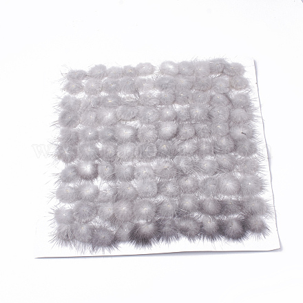 Decorazione palla di pelliccia di visone sintetico FIND-S267-3cm-11-1