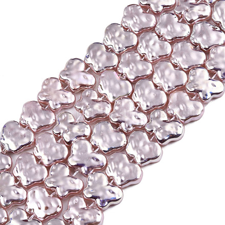 Hilos de cuentas de perlas de imitación de plástico abs KY-N015-10-A03-1