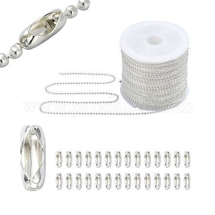 Kit de fabricación de cadenas de etiquetas de diy DIY-YW0005-91S-1