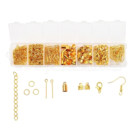 300 pièces kits de recherche de bijoux à bricoler soi-même DIY-YW0002-26G-1