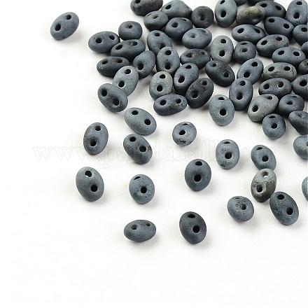 Perlas de semillas de 2-hoyo X-GLAA-R159-M607-1