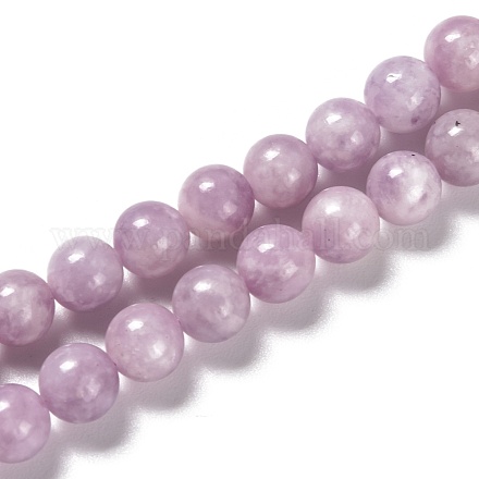 Perles naturelles de perles de lépidolite G-H247-11E-1