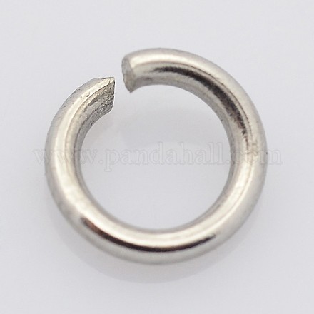 304 Stainless Steel Open Jump Rings X-STAS-E066-11-8mm-1