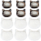Beebeecraft 12Pcs 2 Styles Natural Shell Beads Cat Head Shaped Beads Freshwater Black Small Pet Animal Loose Spacer Bead for Jewelry Making Charms Necklaces Bracelets Supplies DIY Crafts