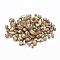 Plated Acrylic Beads, Mixed Style, Mixed Shapes, Golden Plated, 8~17x4~11x4~11mm, Hole: 1~3mm