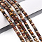 Natural Polychrome Jasper/Picasso Stone/Picasso Jasper Beads Strands, Rondelle, 4~4.5x2~2.5mm, Hole: 0.7mm, about 151~152pcs/strand, 15.16~15.35''(38.5~39cm)