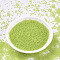 MIYUKI Round Rocailles Beads, Japanese Seed Beads, 11/0, (RR143F) Matte Transparent Chartreuse, 2x1.3mm, Hole: 0.8mm, about 5500pcs/50g