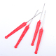 Iron Crochet Hooks with Plastic Handle Covered TOOL-S007-01-2