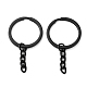 Porte-clés fendus en fer&nbsp;FIND-K026-09EB-1