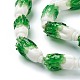 Perles vernissées manuelles LAMP-J092-04-4
