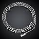 316L Surgical Stainless Steel Ball Chain Necklaces for Men NJEW-BB07995-20-2