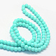 Baking Painted Glass Round Bead Strands DGLA-Q020-12mm-04-3