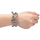 Fashion Wrap Bracelets BJEW-JB00628-11-5