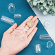 CHGCRAFT 10Pcs 5 Sizes Mini Glass Display Dome Cloche Mini Clear Glass Dome Covers Handmade Blown for Artificial Flowers Seashell Tabletop Display GGLA-CA0001-03-3