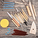 Наборы гончарных инструментов с деревянной ручкой TOOL-BC0008-11-2