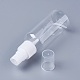 60ml透明ペットプラスチック詰め替えスプレーボトル  香水用  エッセンシャルオイル  透明  12x3.6cm 容量：60ml（2.02液量オンス） MRMJ-WH0032-01B-3