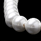 Chapelets de perles de coquille X-BSHE-S301-8mm-04-3