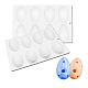 DIY Half Easter Surprise Eggs Food Grade Silicone Molds DIY-E060-03A-1