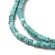 Chapelets de perles en turquoise synthétique G-B064-A45-4