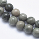 Natural Green Line Jasper Beads Strands G-P361-01-6mm-3