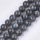 Chapelets de perles en labradorite naturelle  G-S333-4mm-035-1