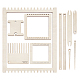 Kit telaio per maglieria in legno&nbsp;TOOL-WH0155-76A-1