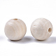 Natural Unfinished Wood Beads WOOD-S651-A20mm-LF-2