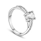 Shegrace 925 anillo de dedo de plata esterlina JR525A-1