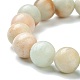 Natürliche amazonite Perlen Stretch-Armbänder BJEW-A117-D-31-3