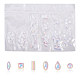 Absプラスチックネイルアートデコレーションアクセサリー  乳白色  90個/袋 MRMJ-S030-001G-1