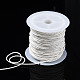 木綿糸ワックスコード  乳白色  1mm  約10.93ヤード（10m）/ロール YC-TD001-1.0mm-10m-102-3